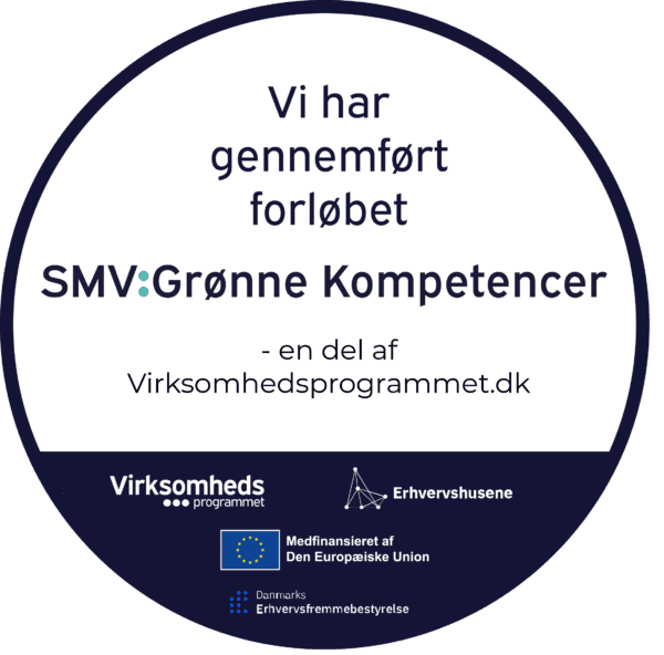 SMV Grønne Kompetencer emblem SMV Grønne Kompetencer emblem